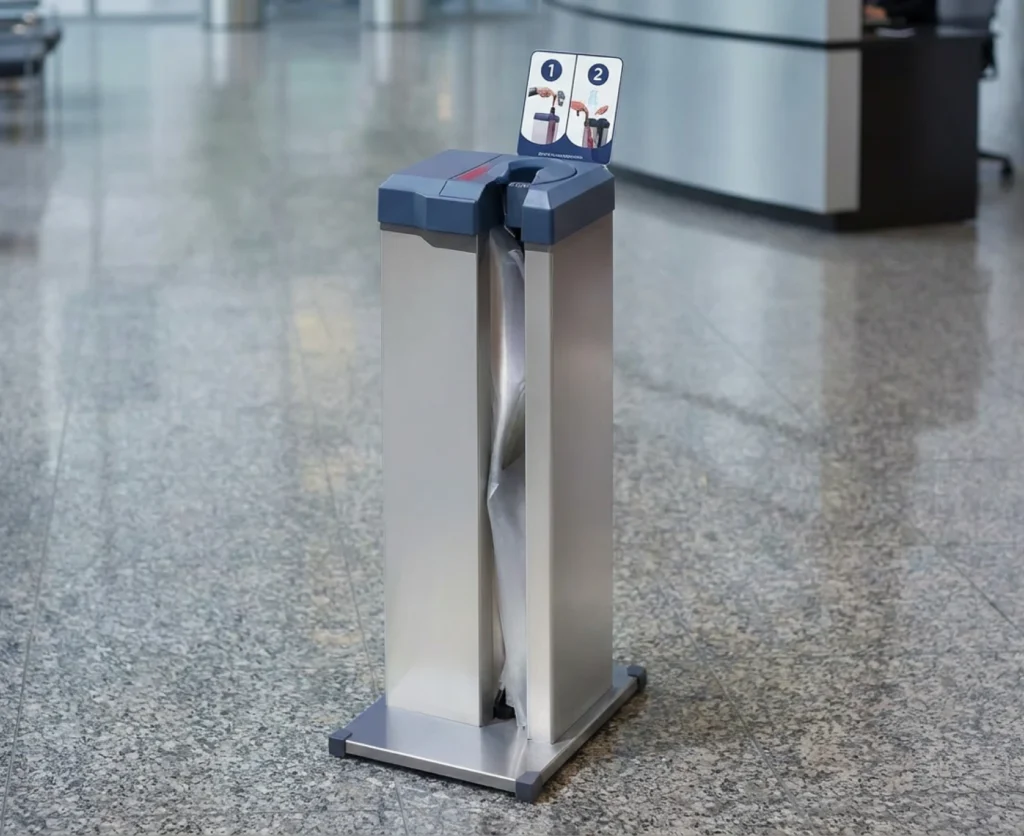 Enfundador automático de paraguas